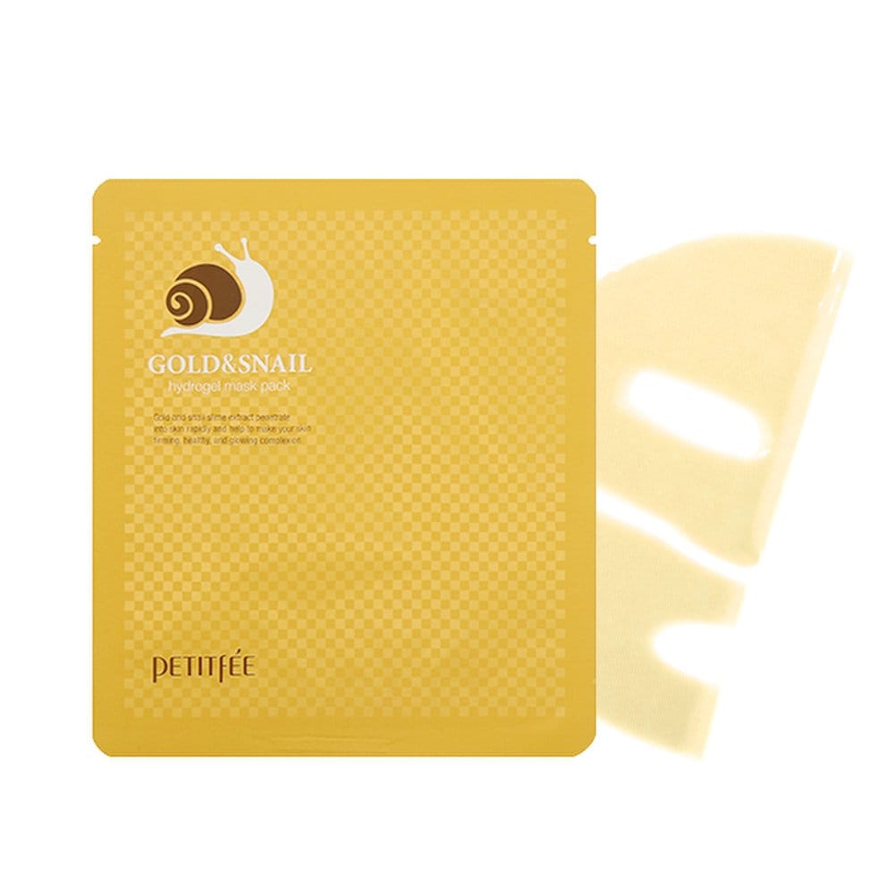 Petitfee Gold & Snail Hydrogel Mask Pack 32gx5 sheets