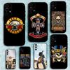 Band G-Guns N Roses Phone Case For Samsung S25,S24,S21,S22,S23,S30,Ultra,S20,Plus,Fe,Lite,Note,10,9,5G Black Cover