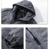 Cotton Clothing Men's Winter Loose Solid Color Cotton Jacket Thickened Workwear Big Yards Cotton Jacket Jacket Warm