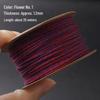 Multi-Color Hand-Twisted Cotton Rope for Beading and DIY Projects