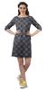Moomaya 3 4 Sleeve Womens Summer Dresses Casual Shift Dress With Pockets