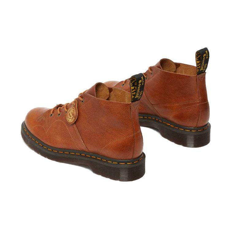 Dr. Martens Church Buckingham Shock Absorbing Non-Slip Fashion Round Toe Ankle Boots Unisex boots Brown 26857226