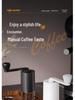Mini Manual Hand Crank Coffee Grinder - Portable, Adjustable Coarseness, for Home & Outdoor Use