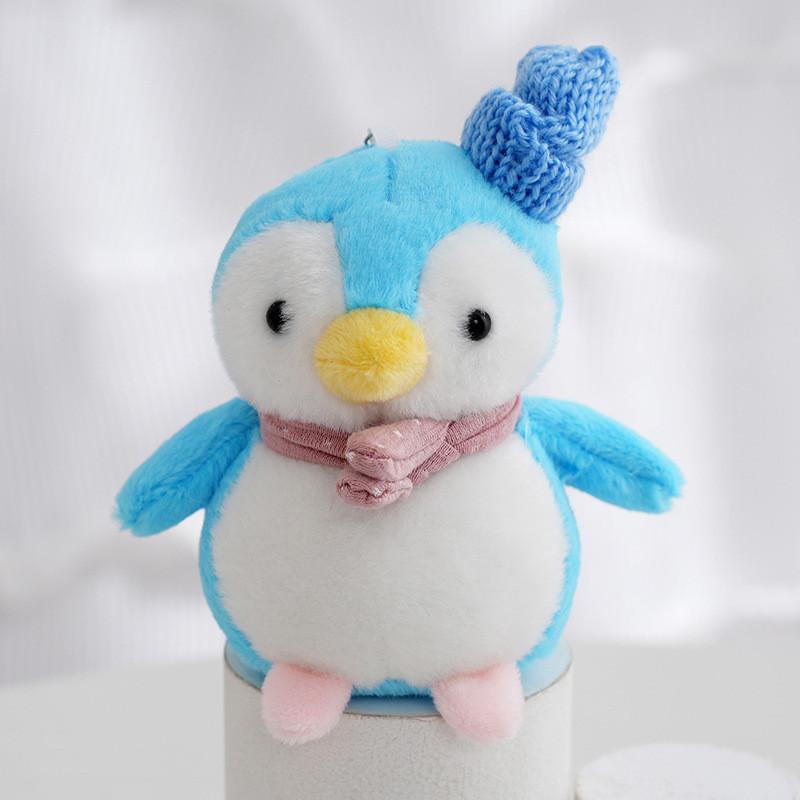 Adorable Plush Penguin Keychain Backpack Accessory Soft Stuffed Animal Toy 12cm