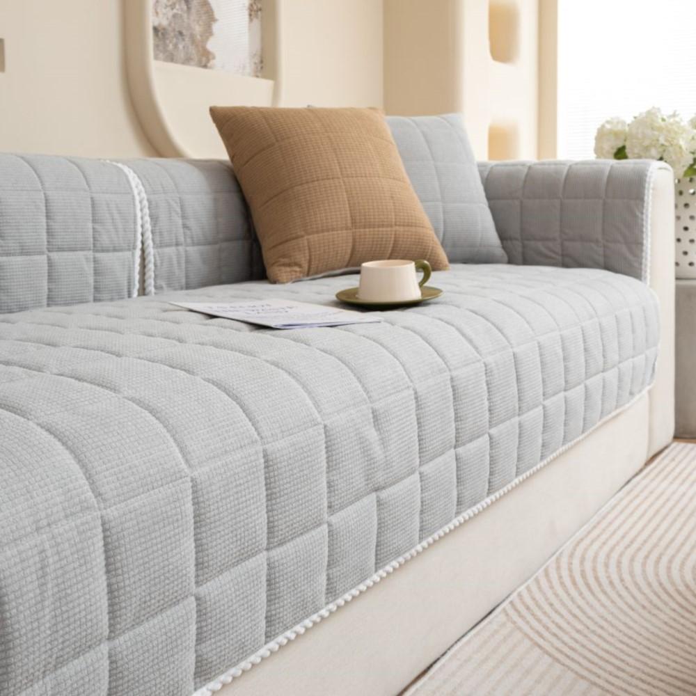 

Скандинавские однотонные чехлы для диванов для гостиной, противоскользящие пылезащитные чехлы для диванов, универсальные моющиеся диваны, чехол для дивана, весна 70X70