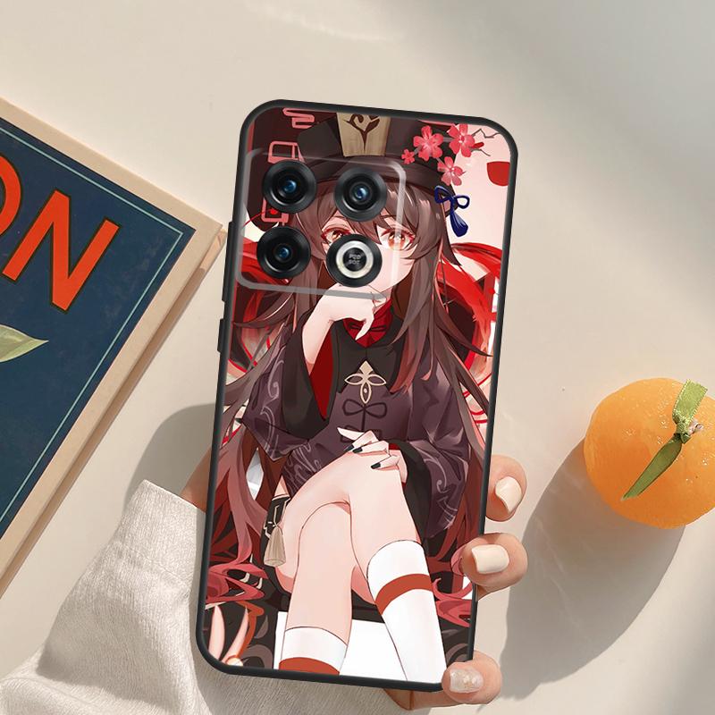 Hu Tao Genshin Impact Case For OnePlus Nord 5 CE 2 3 4 Lite N20 N30 OnePlus 15 13 12 11 13T 10T 10R 12R 13R Cover