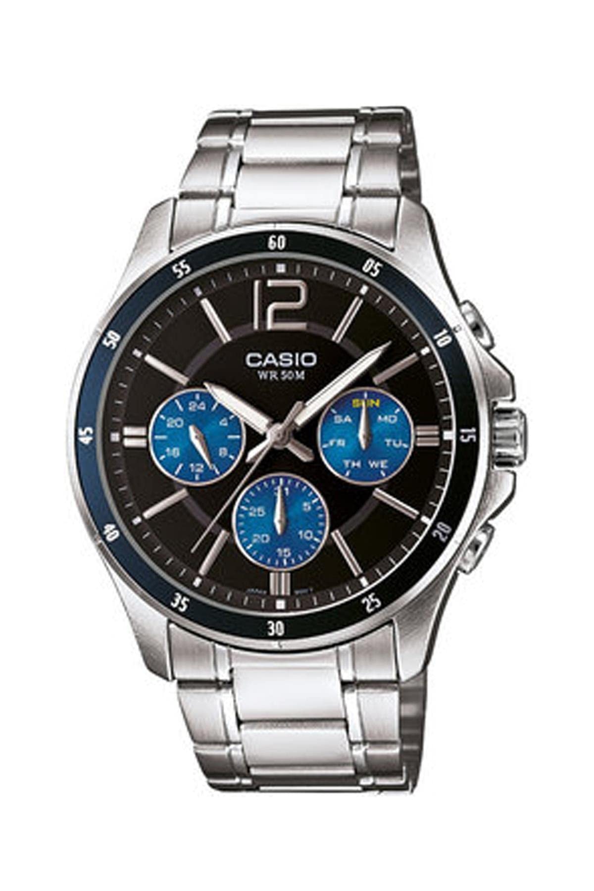 

Часы Casio Mesh Me Up Standard с доставкой за границу, кварцевые: МТП-1374Д-2А