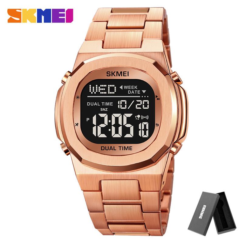 SKMEI 2004 Alarm Date Clock relojes para hombre Glow Stop Watch Multifunction Mens Waterproof Electronic Sport Watch Wristwatch