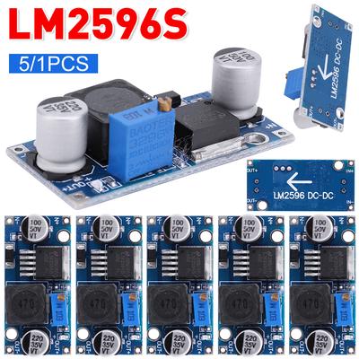 1-10PC LM2596S Converter Step Down Module Power Supply DC-DC Converter Adjustable StepDown Module 3A 3.2V-46V Voltage Regulator