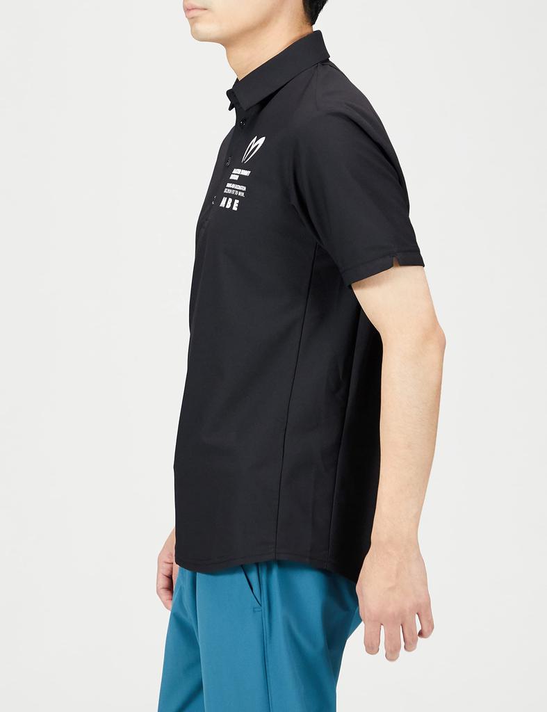 Master Bunny Short Sleeve Polo Shirt Heat Golf Size 3 Men's (Wormdahl Retention) / / 758-2260001 010_Black, [S]