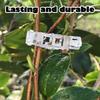 Plant Vine Clips 100pcs Adjustable Plant Support Clips for Securing Vines Seedlings and Stems Suitable for Garden and Greenhouse Use
