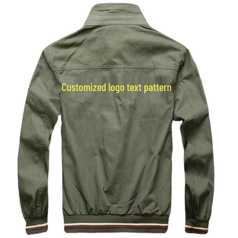 Men's Summer Workwear Set: Thin Cotton Long Sleeve, Wear-Resistant, Stain-Resistant, Ideal for Welding and Auto Repair