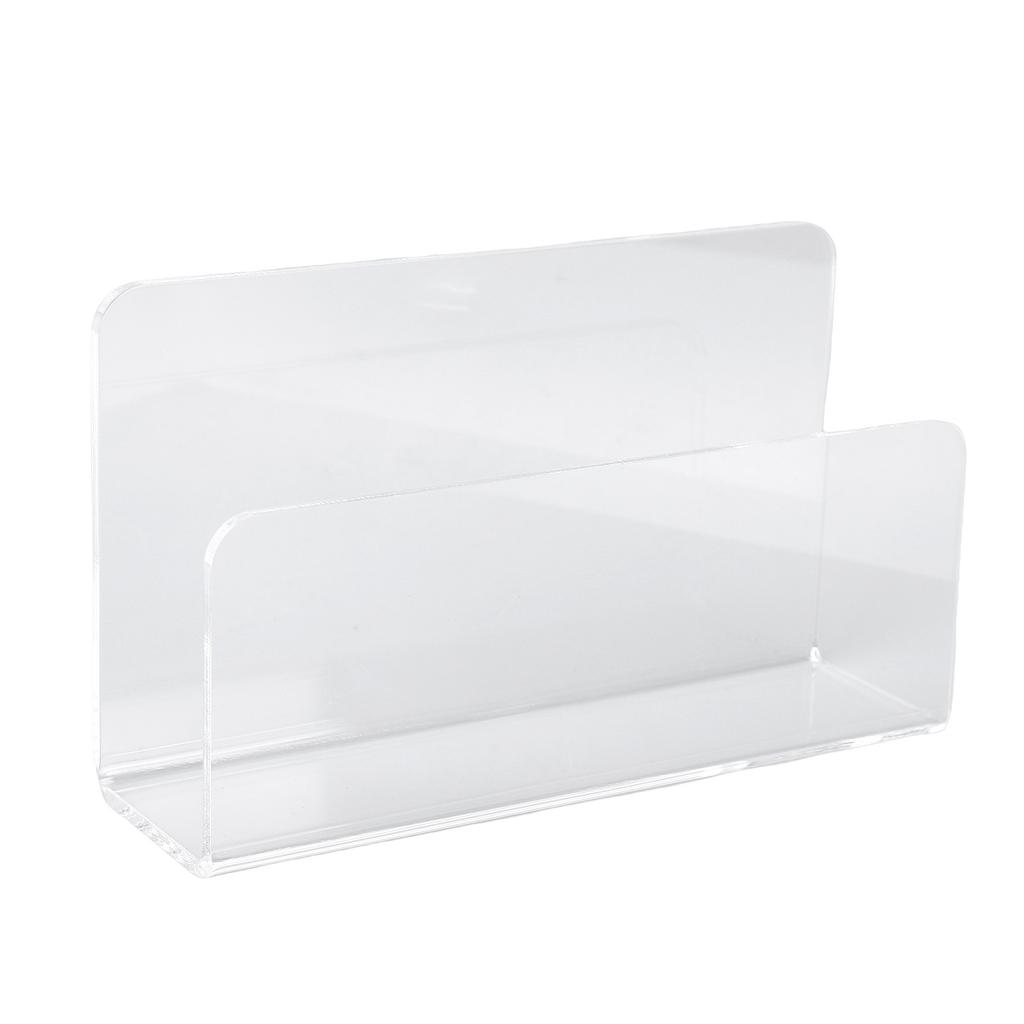 Acrylic Mail Holder Self Standing Multifunctional Envelope Mail Sorter Letter   Stand for