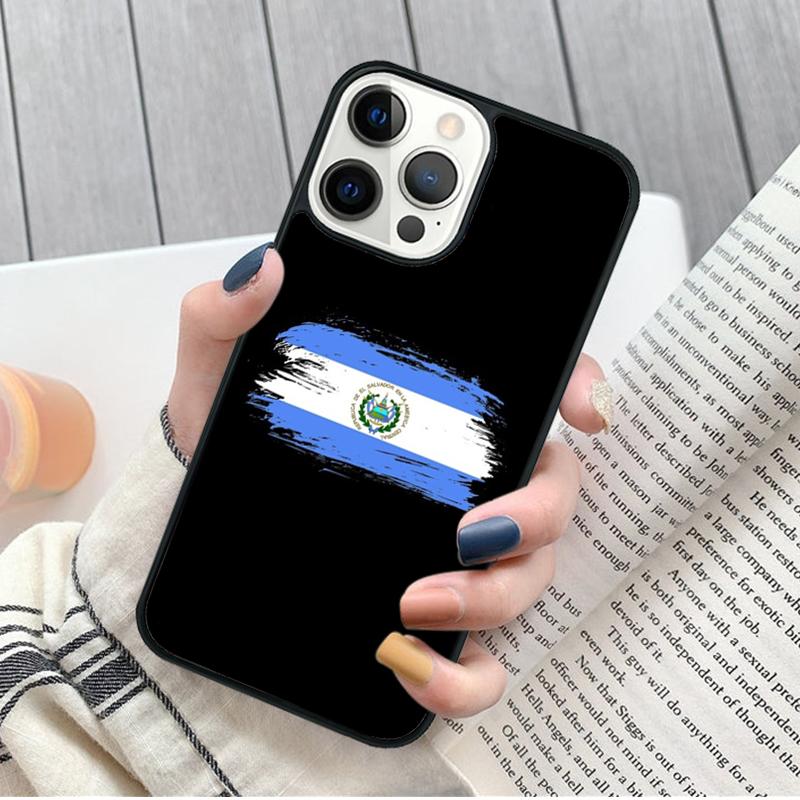 El Salvador National Flag Phone Case For iPhone 17 Air 16 15 14 11 12 13 Pro MAX Plus Cover Shell Coque