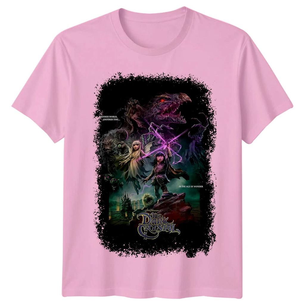 The Dark Crystal TShirt Unisex Summer Jim Henson Classic Fantasy Puppet Movie Retro Art Graphic Short Sleeve Streetwear Fan Tee