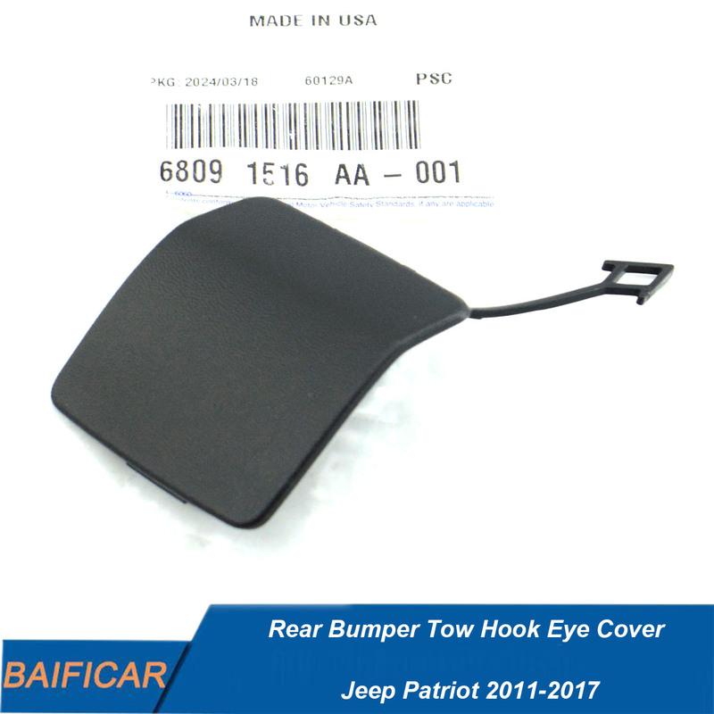 Baificar Brand New  Rear Bumper Tow Hook Eye Cover Plug Cap 68091516AA For Jeep Patriot 2011-2017