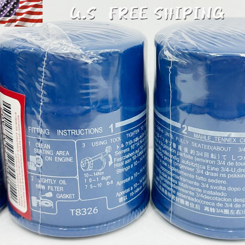 6PK For HONDA GENUINE OEM Oil Filter w/Washers 15400-PLM-A02 NEW SEALED