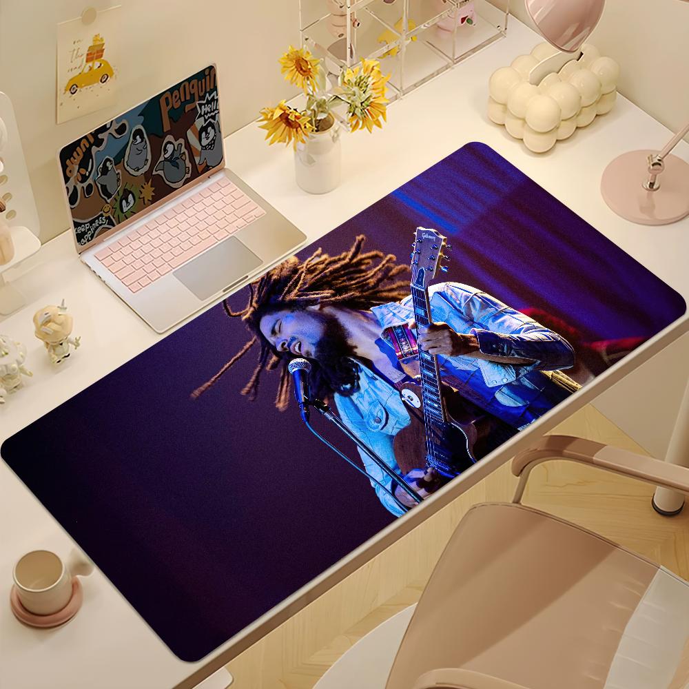 BBob Marley One Love Mouse Pad Nonslip Thickened MousePad Large Writing Lockedge Office Student Gaming Cushion