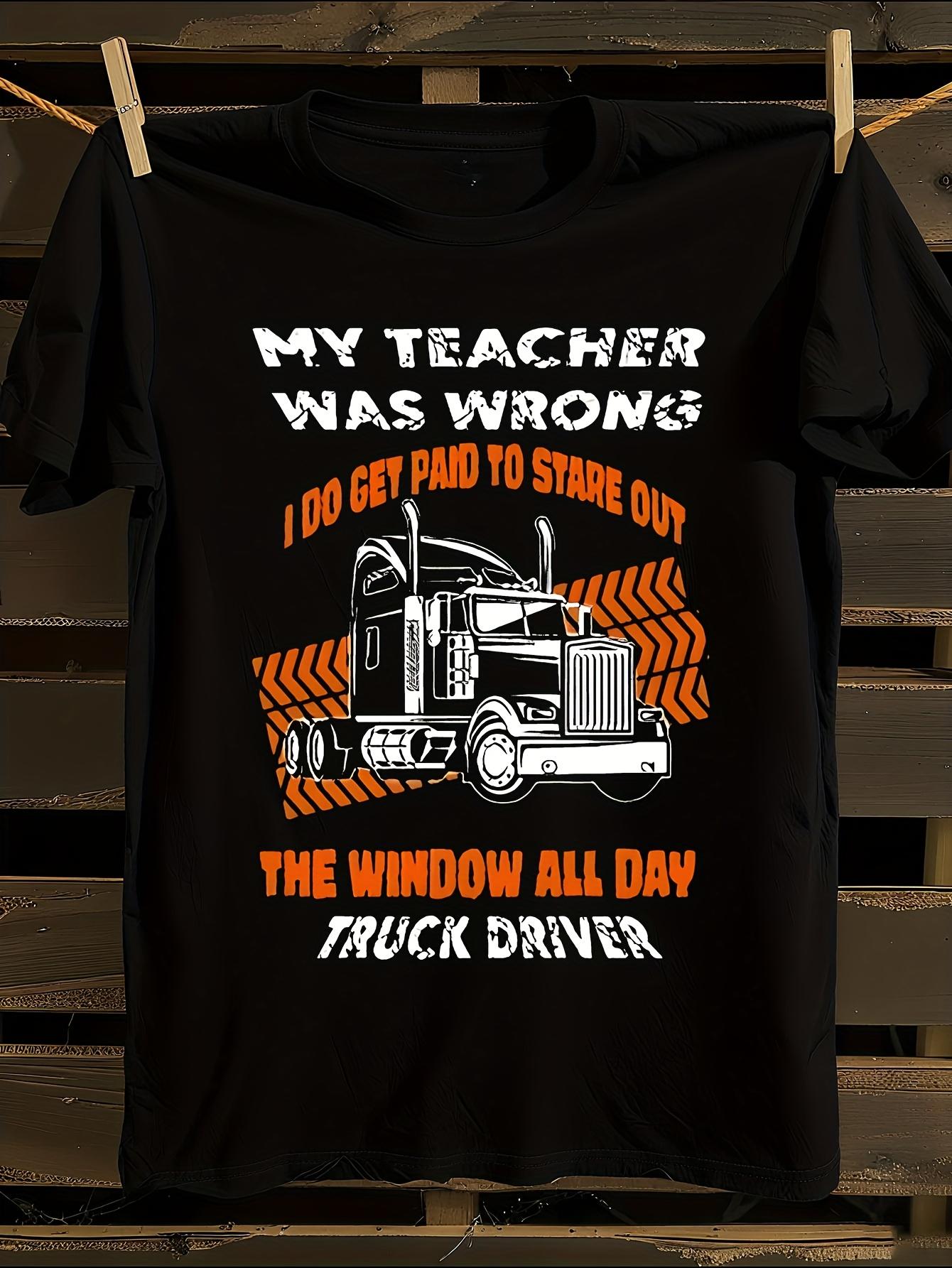 s Heavy-Duty Trucker T-shirt S