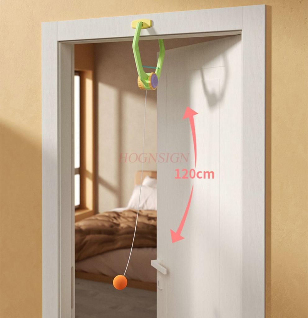 Children'S Hanging Table Tennis Trainer Table Tennis Racquet Indoor Home Parent-Child Sensory Device Hand Eye Coordination