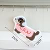 Hanging Style, Thickened, Super Absorbent, Cute Cartoon, Hand Towel, Coral Fleece, Small Square Towel, Dual-use for Kitchen and Bathroom