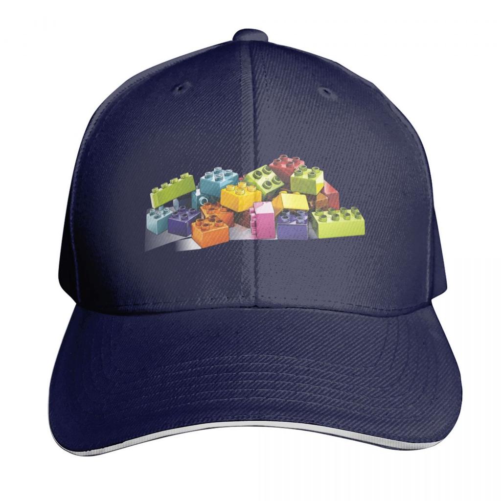 Blocks Building Blocks Toys Toy Blocks Baseball Cap Quick Dry PerforUnisexce Cotton Twill Breathable Contrast Two Tone Brim