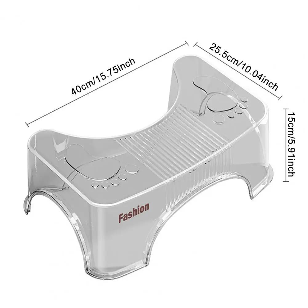 Foot Stool for Toilet Anti-slip Toilet Stool Bathroom Safety Stool with Anti-slip Design Widened Base Safety Stools for Toilet