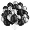 12inch-67pcs black red, pink and gold latex balloon set  suitable for weddings, birthdays, popular parties, bridal showers