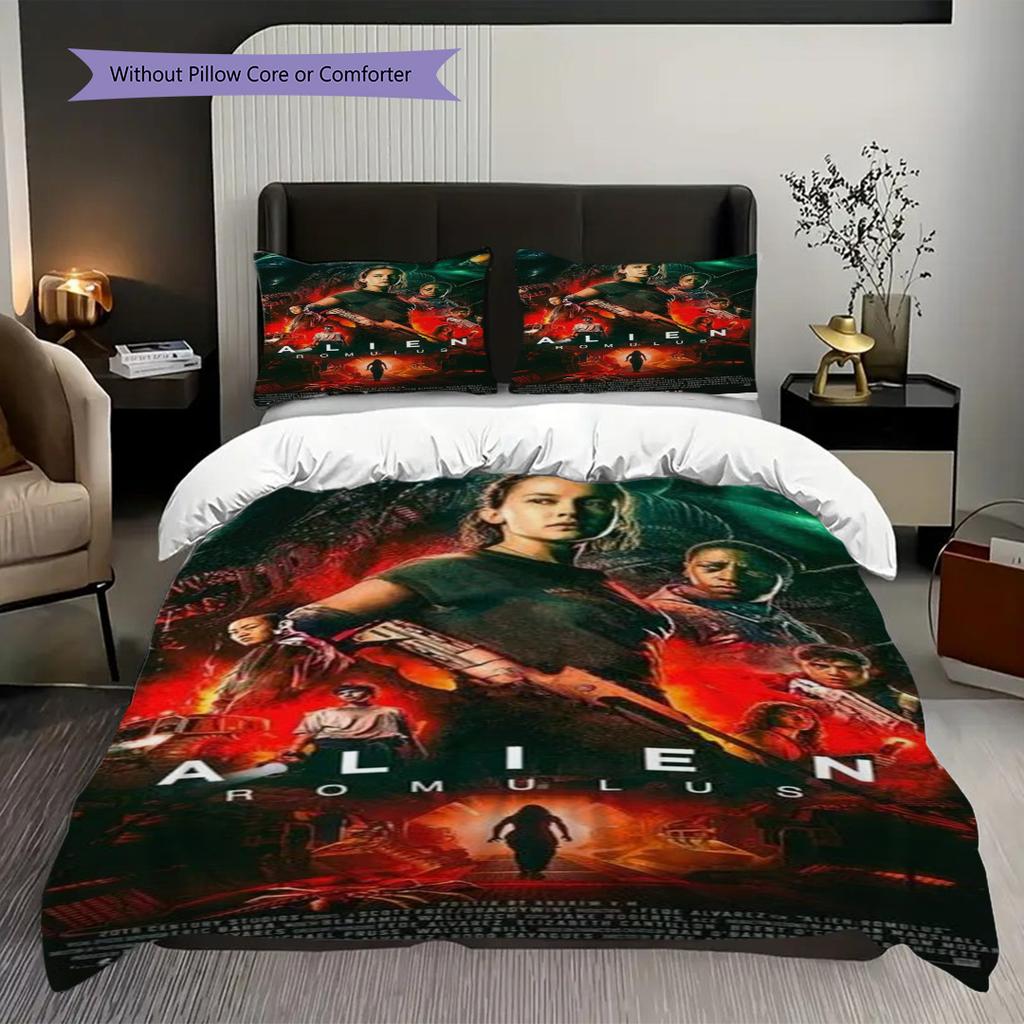 Predator Adventure Threepiece Set 1 Duvet Cover 2 Pillowcase Without Core Duvet Cover And Pillowcase Christmas Birthday Gift Bedding Set