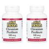 Natural Factors Chromium Phytolinate 500mcg 90 Tablets 2 Pcs