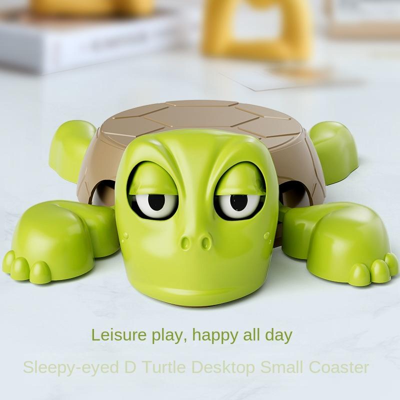 Panicled Turtle Coaster 3D tištěná podložka na kelímky, izolační podložka do domácnosti/kanceláře, dekorativní podložka na kelímky, držák na hrnky s vtipným výrazem