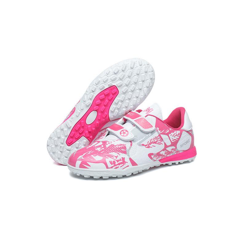 Foreign Trade Football Shoes Children's Youth Student Competition Training Shoes Boys and Girls Grinding Stickers Football Shoes
