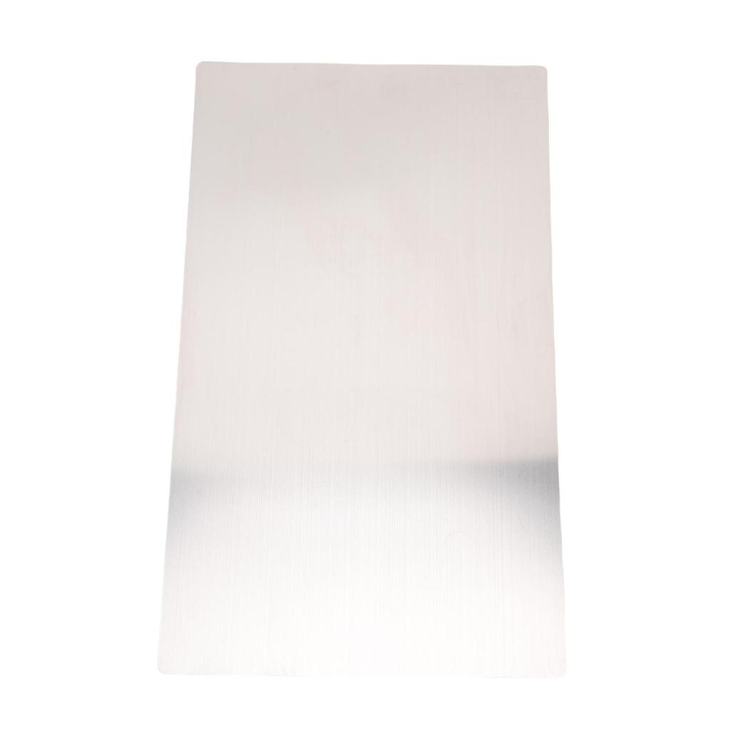 Plaque Adaptatrice Métal Inoxydable pour Machine de Découpe 38x22.5 cm Plaque Universelle de Calage pour Découpe à l'Emporte-pièce Scrapbooking pour Fin