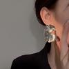 Exaggerated Personality Earrings Ginkgo Biloba Earrings Senior Sense of Temperament Versatile Earrings Earrings Earrings