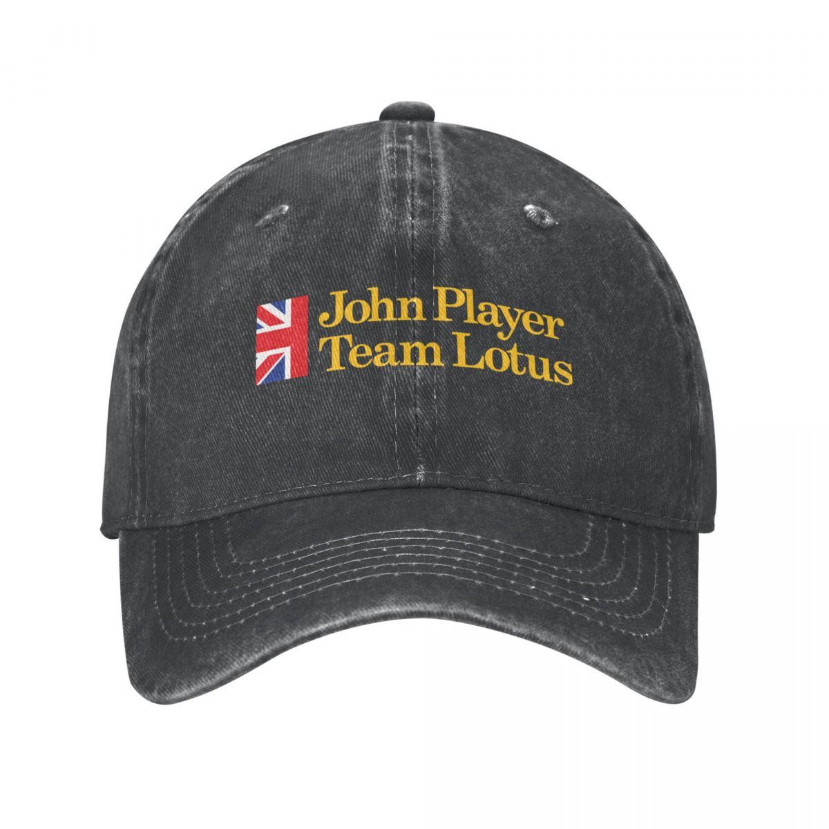 

Jps John Player Special Team Lotus, весенне-осенние шапки для взрослых, бейсбольная кепка с хвостиком, шляпа от солнца в стиле хип-хоп, джинсовая дорожная кепка Gorras