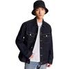 Bequeme Revers-Langarmjacke Lässiger Denim-Mantel Herrenjacken Hellblau LMT0090125PN00F898L00