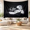Korn Wall Tapestry, Soft Fabric Wall Hanging, Decorative Backdrop For Bedroom Home Wall Art