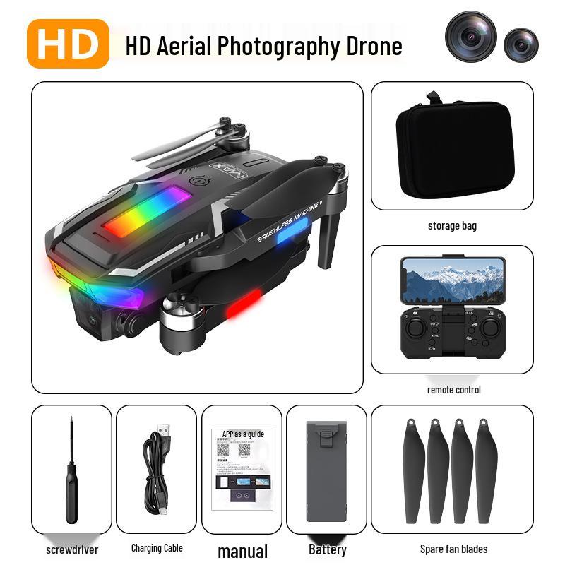 A11 Brushless Drone with HD Dual Camera and 4-Axis Aerial Photography
