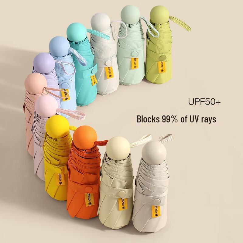 Mido Mini Capsule Portable UV Protection Umbrella