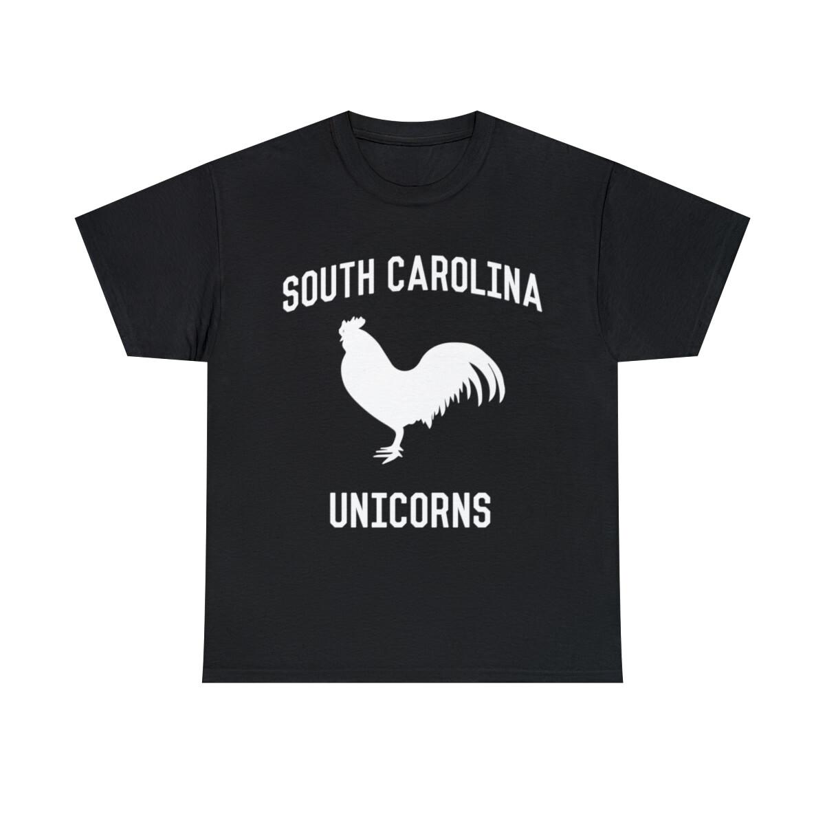 South Carolina Unicorns Graphic Tee Shirt, S-5XL XXL