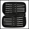 Carburetor Adjustment Screwdriver & Zipper Tool Kit with EVA Bag