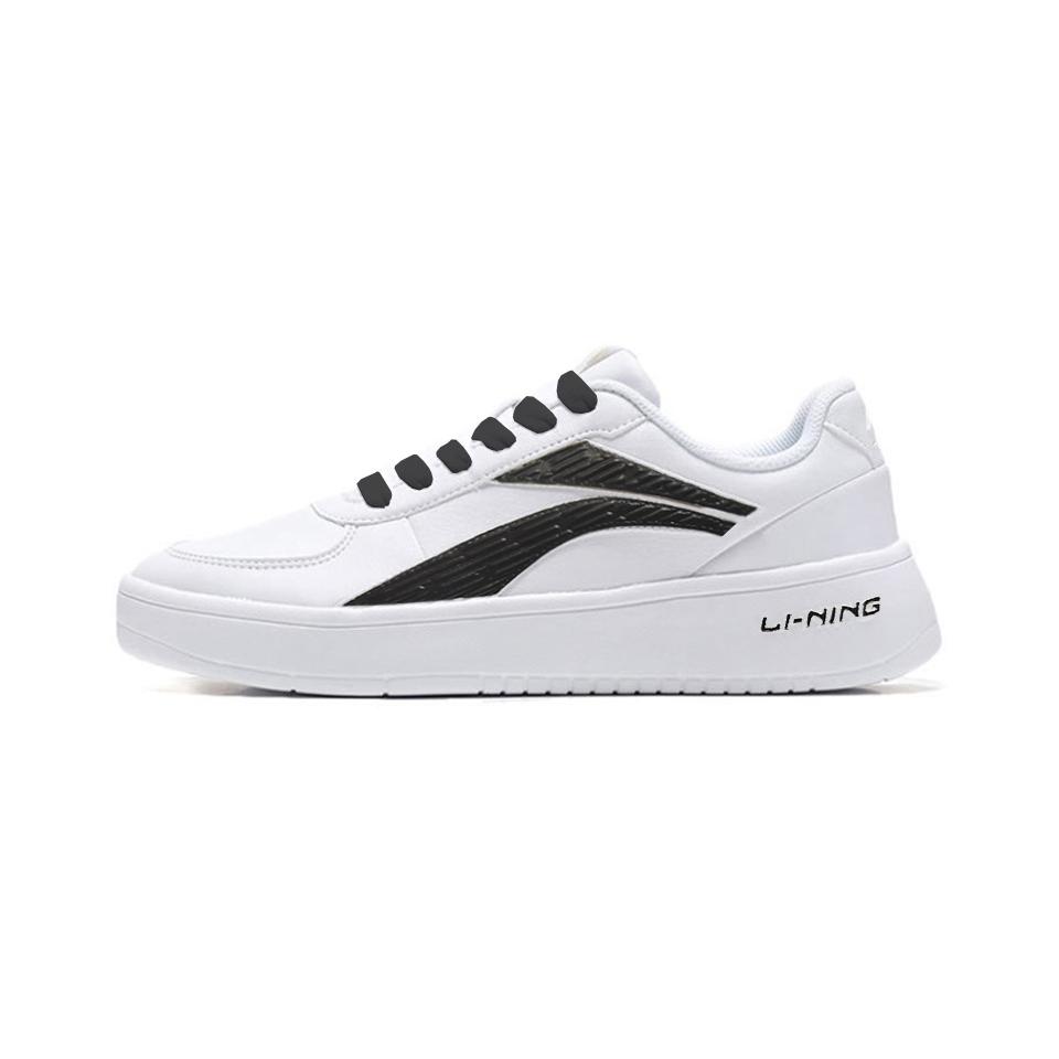 

Li Ning Скользкие, износостойкие, дышащие низкие кеды для скейтборда, унисекс, черные с белым, AGCN335-1(Team770-P1) 45