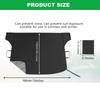 Thick Oxford Fabric All Weather Protective Windshield Guard Cover for Cars with Magnetic Hooks for Snow Frost Sun Defense