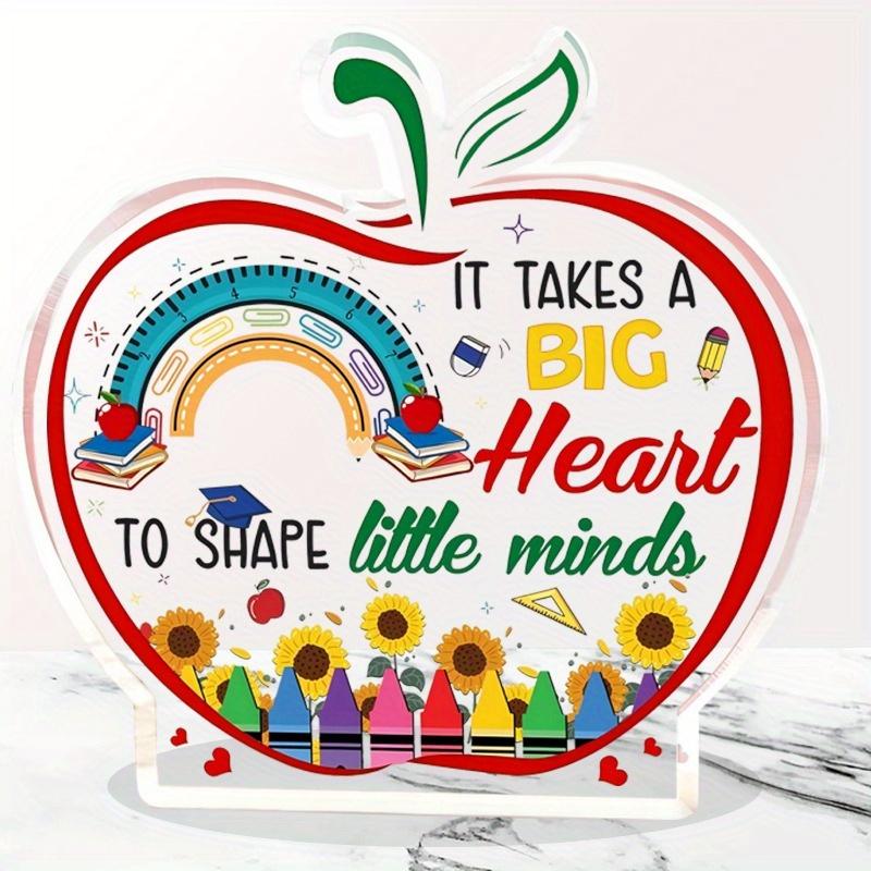 

Class of 2025 Teacher Plaque - Inspirational Thank You & Retirement Desk Gift чистый