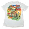 Florida Hooters Beach T Shirt Vintage 90s Unisex 100% Cotton Graphic Tee