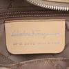 Used Salvatore Ferragamo Gancini Tote Bag Canvas Beige Used Women