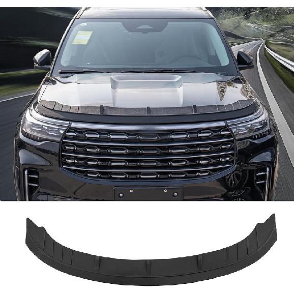 Hood Protector Compatible With 2014- Toyota Tundra Hood Shield TPE Hood Deflector Hood Guard For Tundra Accessories