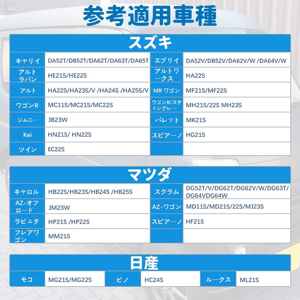Ignition Coil for Suzuki, Mazda, and Nissan, Genuine Part Number 33400-76G21, Set of 3