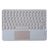 OLOEY Portable Wireless Bluetooth Keyboard with Round Keycaps