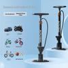 Aluminum Alloy Balance Bike Pump with Universal Tire Valve for Cycling